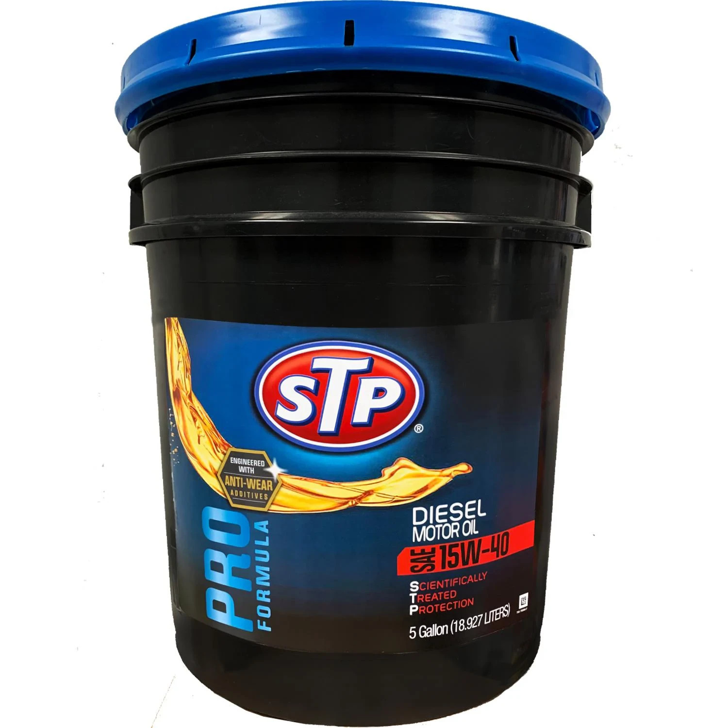 STP Diesel Engine Conventional 15W-40 Motor Oil 5 Gallon