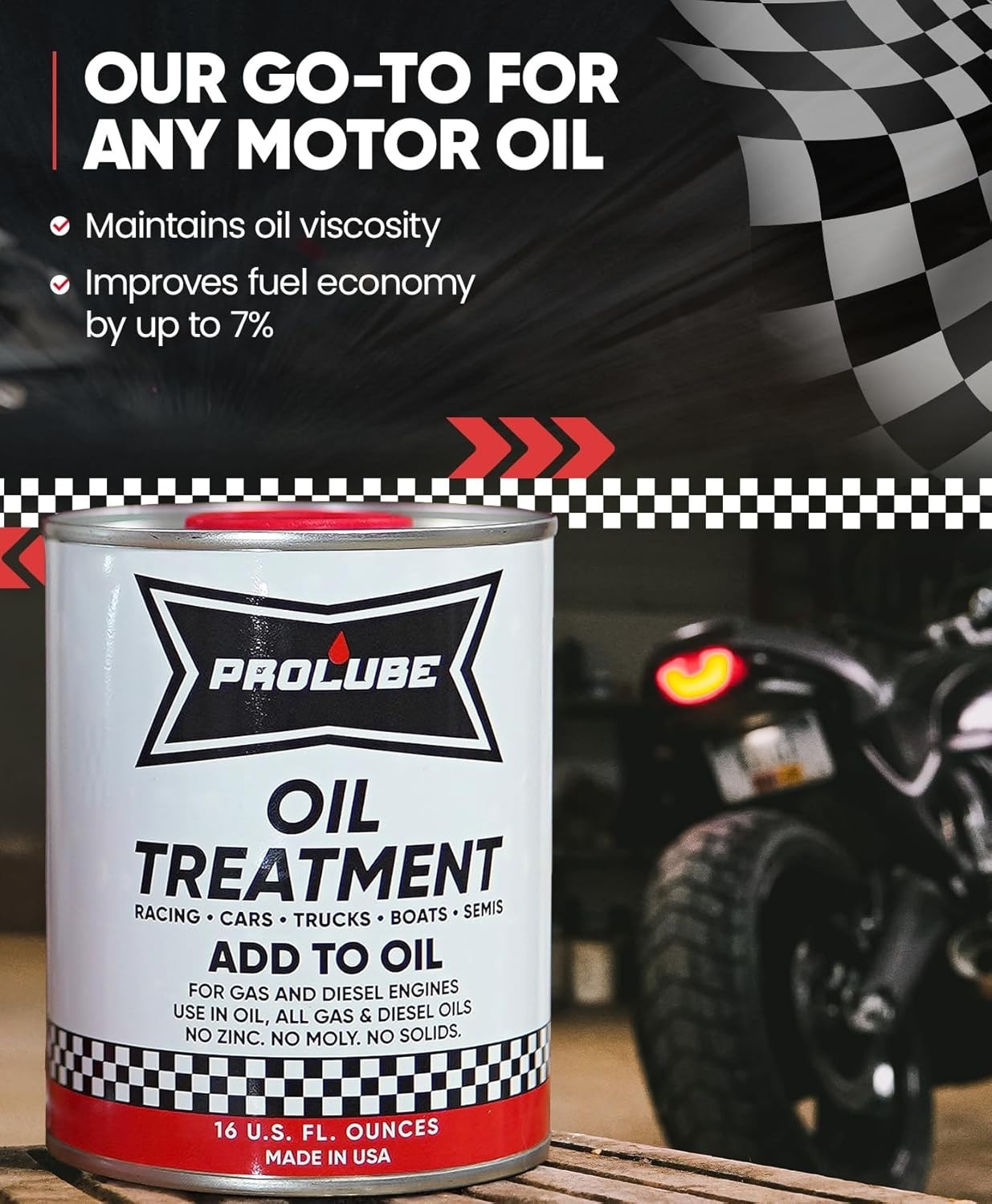 Oil Treatment – Engine Oil Additive for Gas & Diesel Engines – Reduces Wear, …