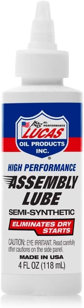 Lucas Oil 10152 Assembly Lube – 4 oz, Multi-Colored