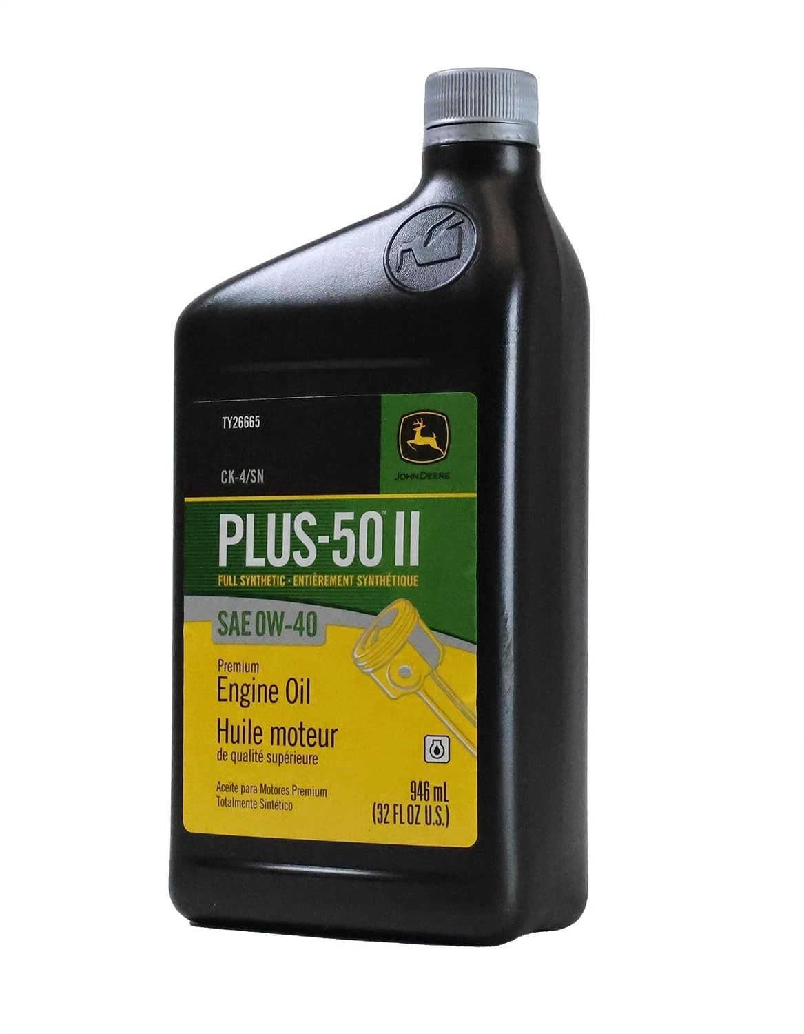 John Deere Plus-50 II Full Synthetic SAE 0W-40 Engine Oil – TY26665x1qt