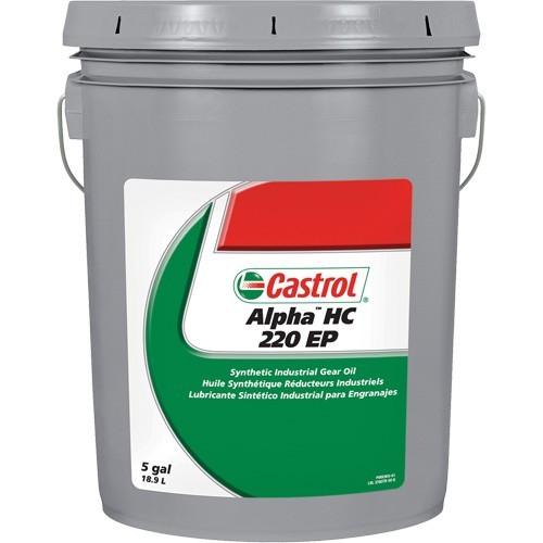 Castrol Alpha HC 220 (Formely Isolube Rnage)Synthetic Lubricants, 5 Gallon Pail