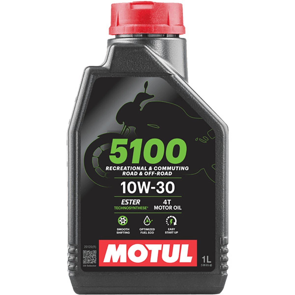 1L Engine Oil MOTUL 5100 10w30 4T MA2 Sm Universal Motorcycle Ester – Synthetic