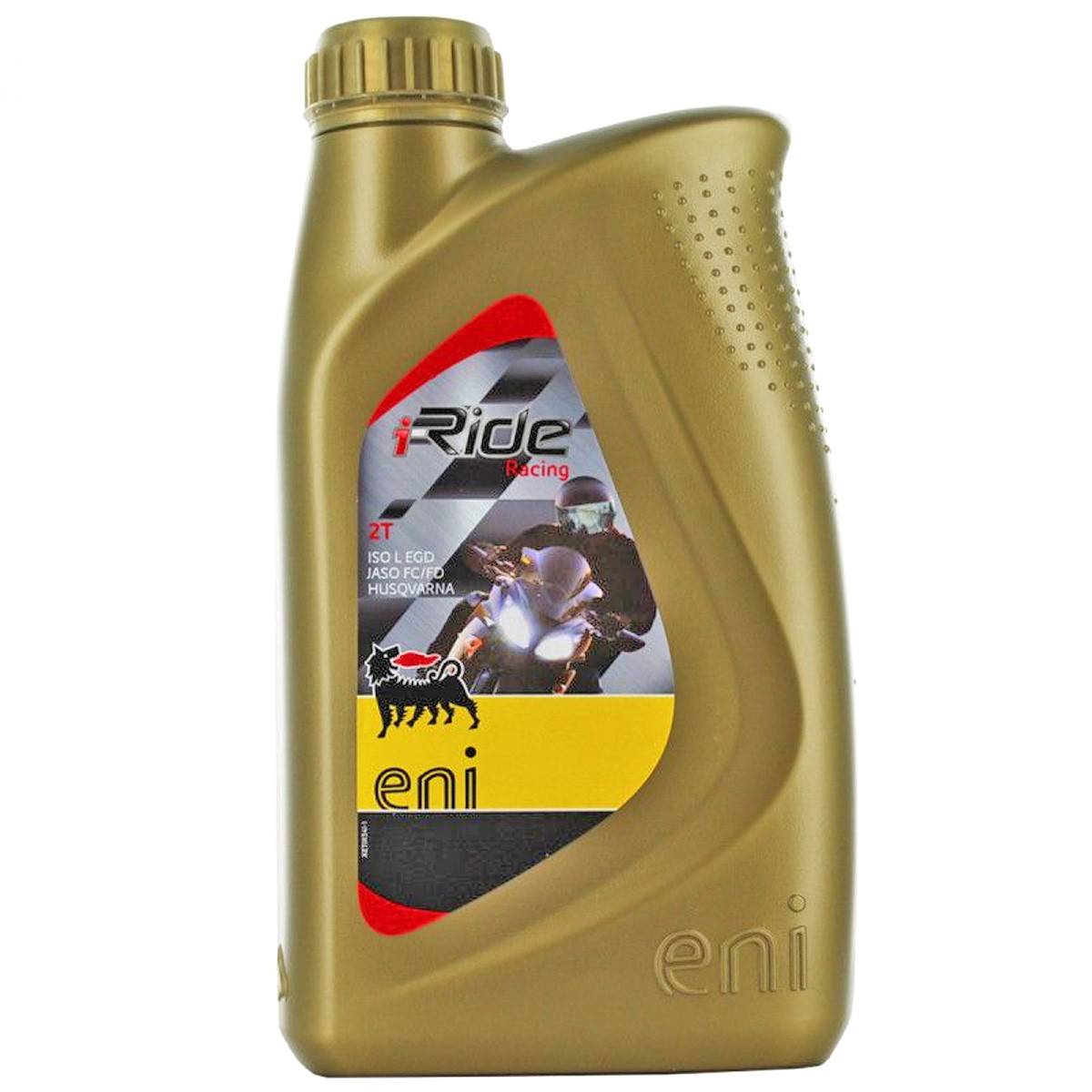 1Lt Oil ENI I-RIDE RACING 2T 100% Synthetic MOTO SCOOTER UNIVERSAL