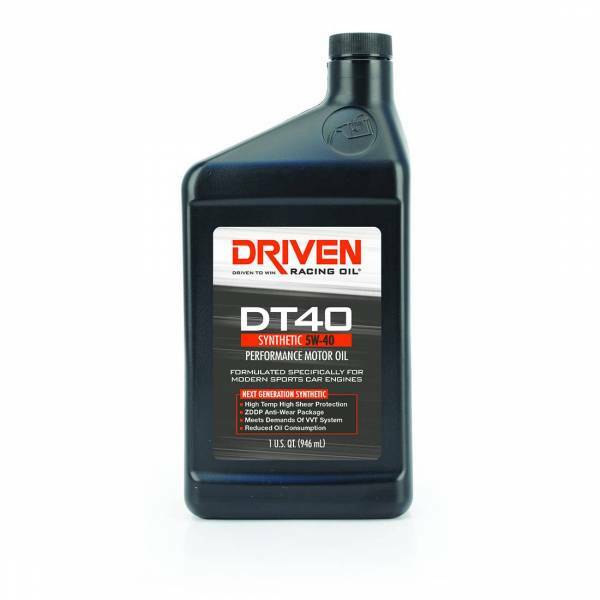 DRIVEN DT40 5W-40 Synthetic Street Performance Oil 1 Quart 02406