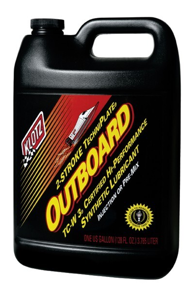 KLOTZ KL-333 Outboard Techniplate TC-W3 2-Cycle/Stroke Oil – Gallon – Qty (1)