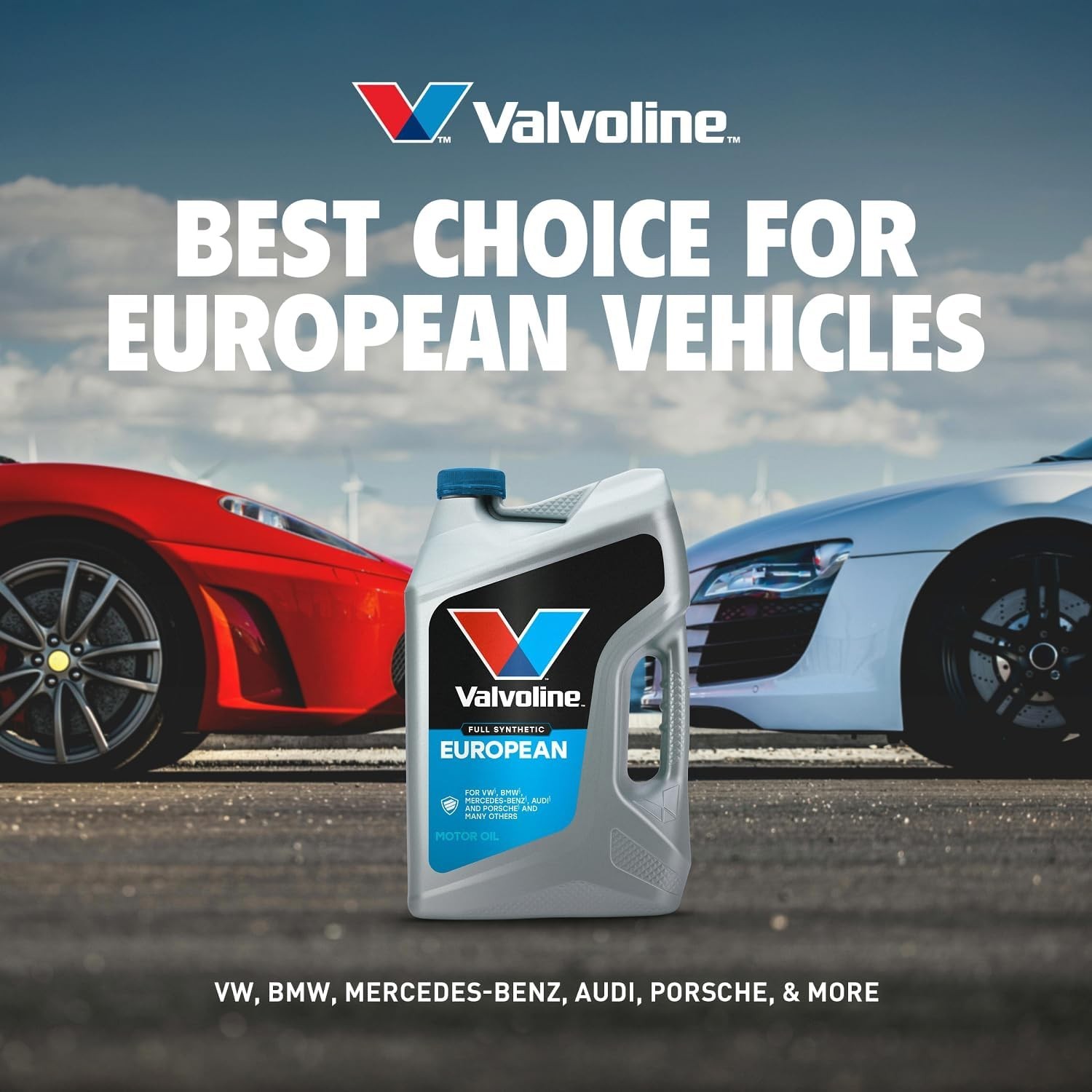 Engineered for Performance: European Full Synthetic SAE 5W-30 Motor Oil – 32 oz