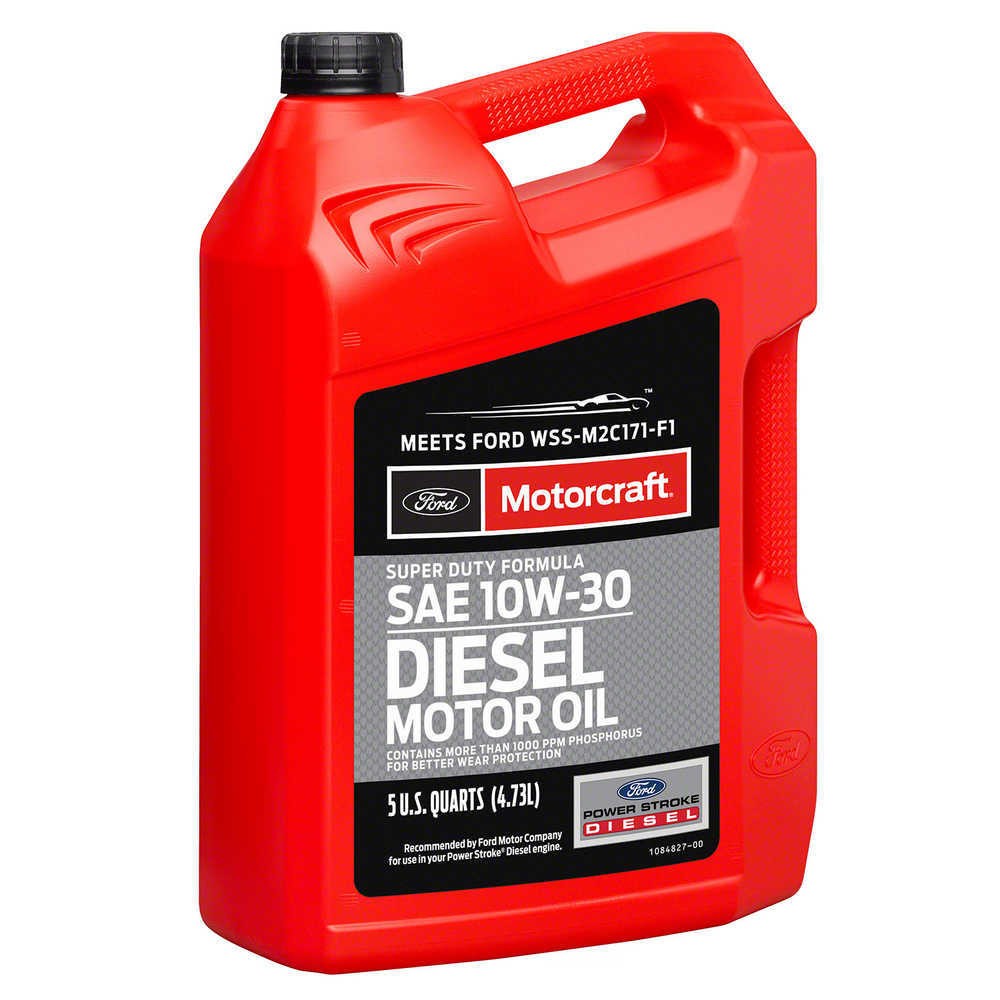 Engine Oil-Super Duty Diesel Motor Oil – 5 Quart Motorcraft XO-10W30-5Q3SD