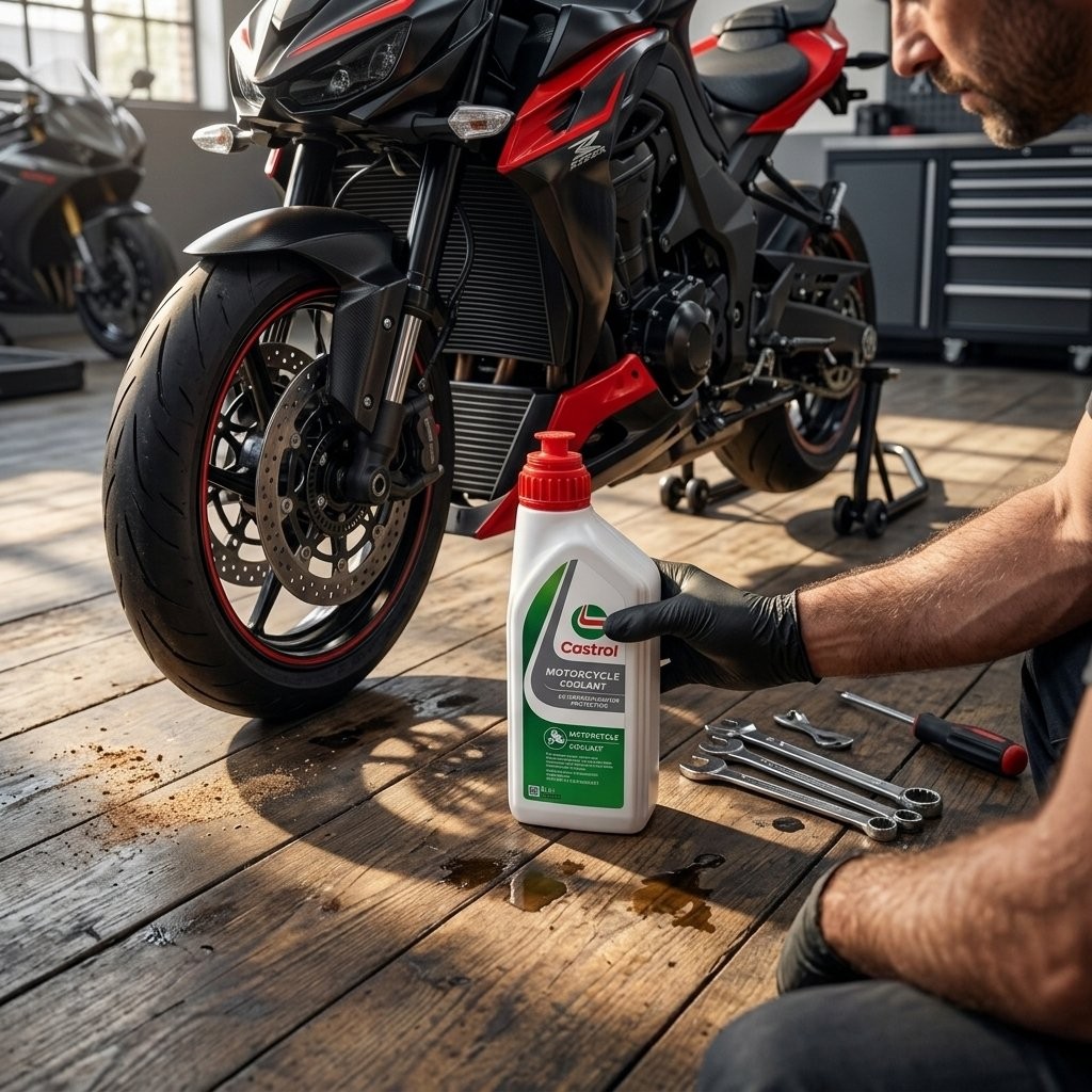 Castrol Motorcycle Coolant Radiator 1L Mineral Engine Oil Motorcycle Lubricant