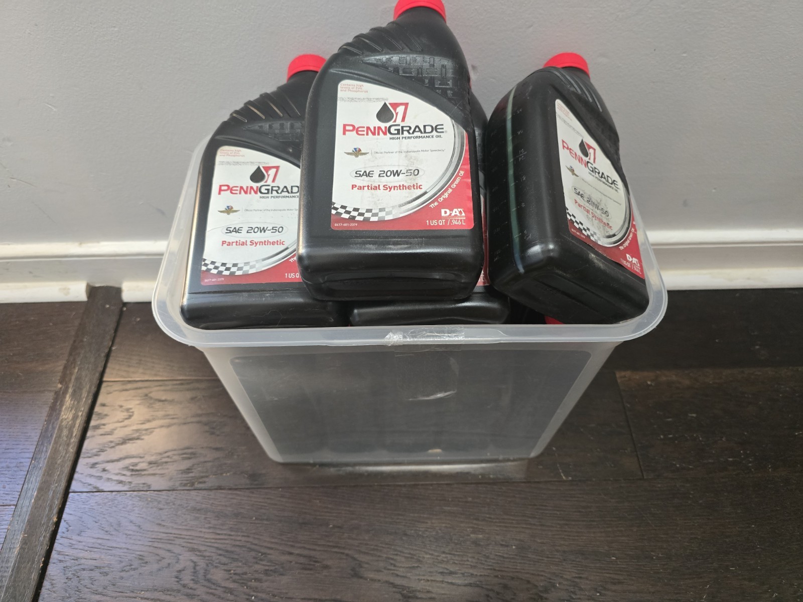BRAD PENN Grade 1 Racing 20W50 Semi-Synthetic Engine Motor Oil (Case of 12) QT