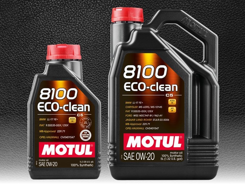 Motul 0W-20 8100 Eco-Clean 1L, Full Synthetic – 108813