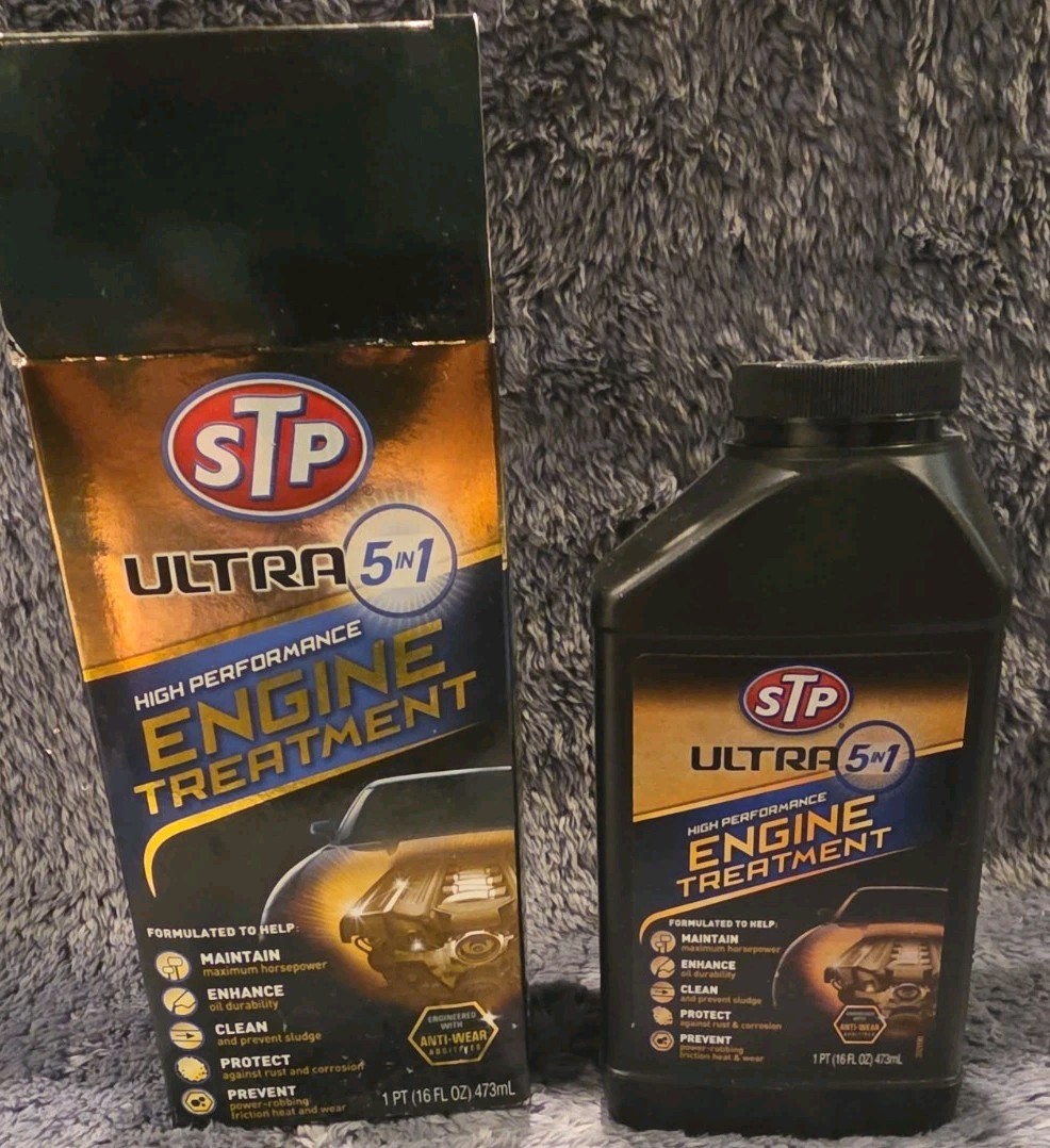 2014 STP Ultra 5-in-1 Engine Treatment 16oz Factory Sealed NOS w/ Box READ DESCR