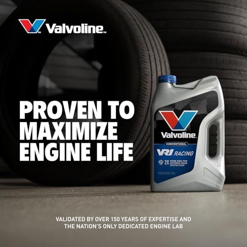 Valvoline VR1 Racing SAE 40 Motor Oil 1 QT, Case of 6