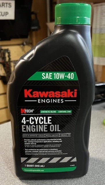 Kawasaki 99969-6296 4-Cycle Engine Oil 32oz SAE 10W-40 GARAGE