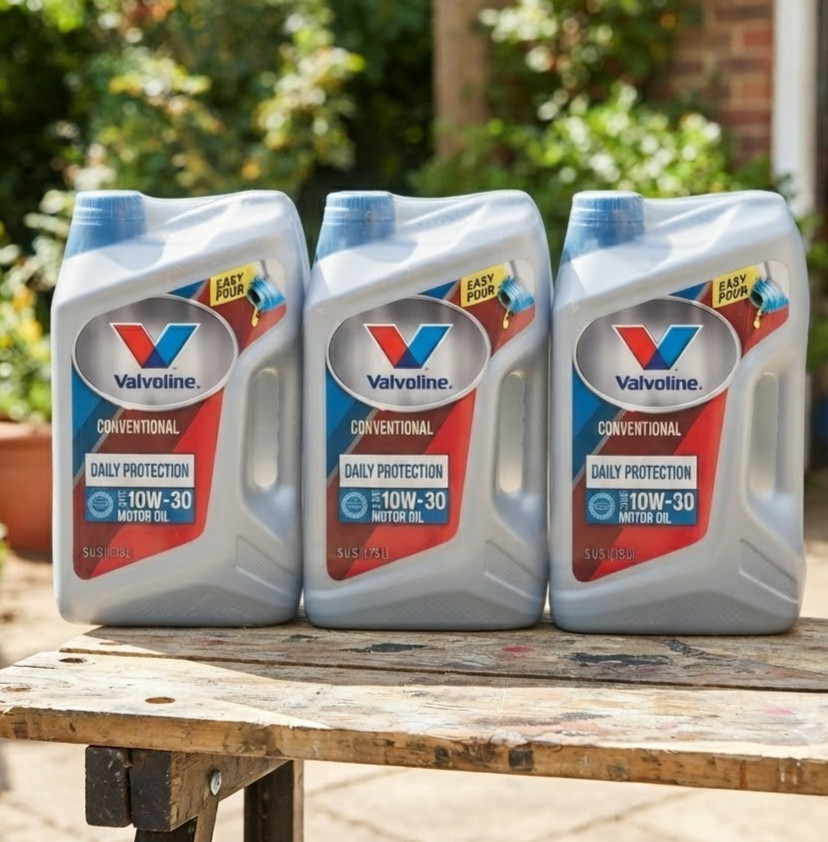 3 PACK- VALVOLINE 881156 Daily Protection SAE 10W-30 Conventional; 5 Qt