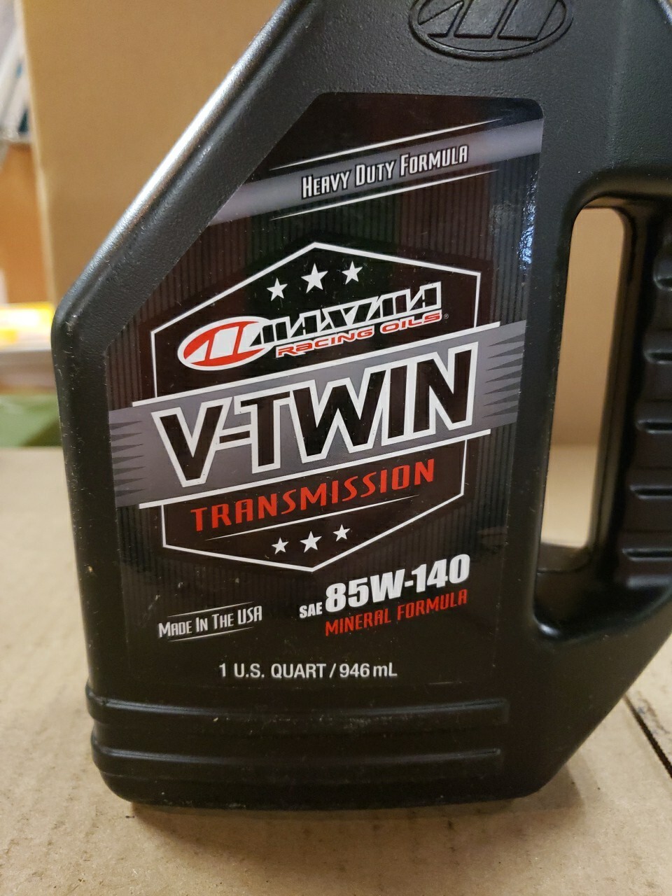 Maxima Racing Oils V-Twin Transmission Oil SAE 85W-140 | 1 Quart
