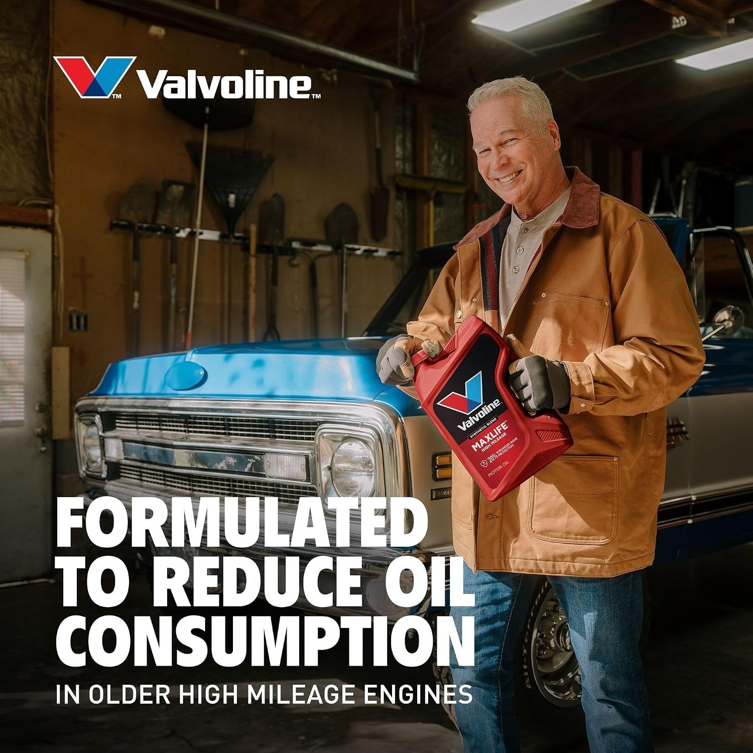 10W-30 Synthetic Motor Oil 5 Qt – MaxLife Technology for High Mileage Vehicles