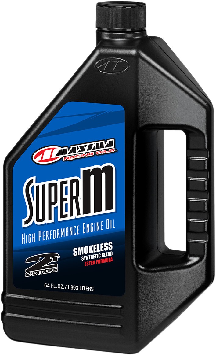 Maxima Super M 2T Synthetic Blend Premix Oil 64 fl oz