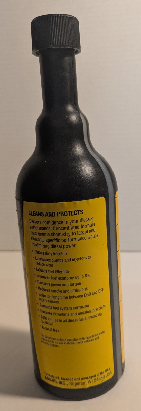 Lot of 2 buttles of 16 fl oz AMSOIL Injector Clean total 32 fl. oz