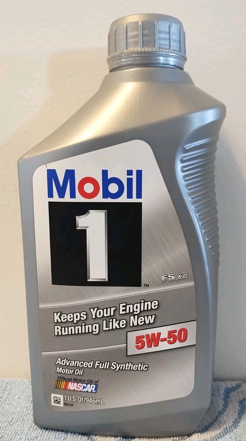 Mobil 1 5W50 Synthetic Motor Oil 1 Quart