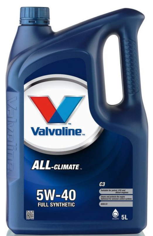 5L Oil Valvoline Diesel C3 Full Sysnthetic All Climate 5W-40 Engine Oil Motor Oil