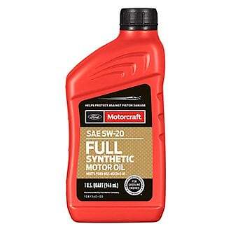 Motorcraft XO5W20Q1FS – SAE 5W-20 Full Synthetic Motor Oil, 1 Quart