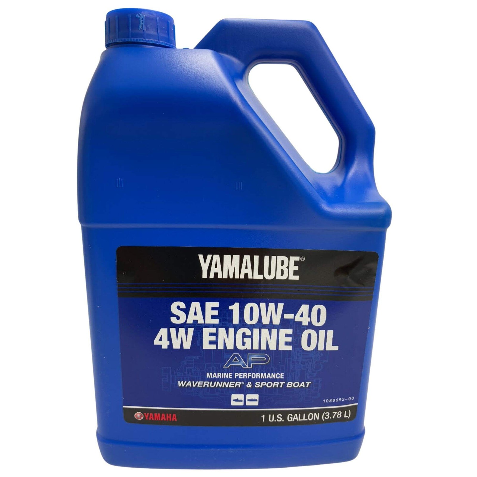 Yamalube 10W-40 Mineral 4W Engine Oil – Gallon- LUB-10W40-WV-04