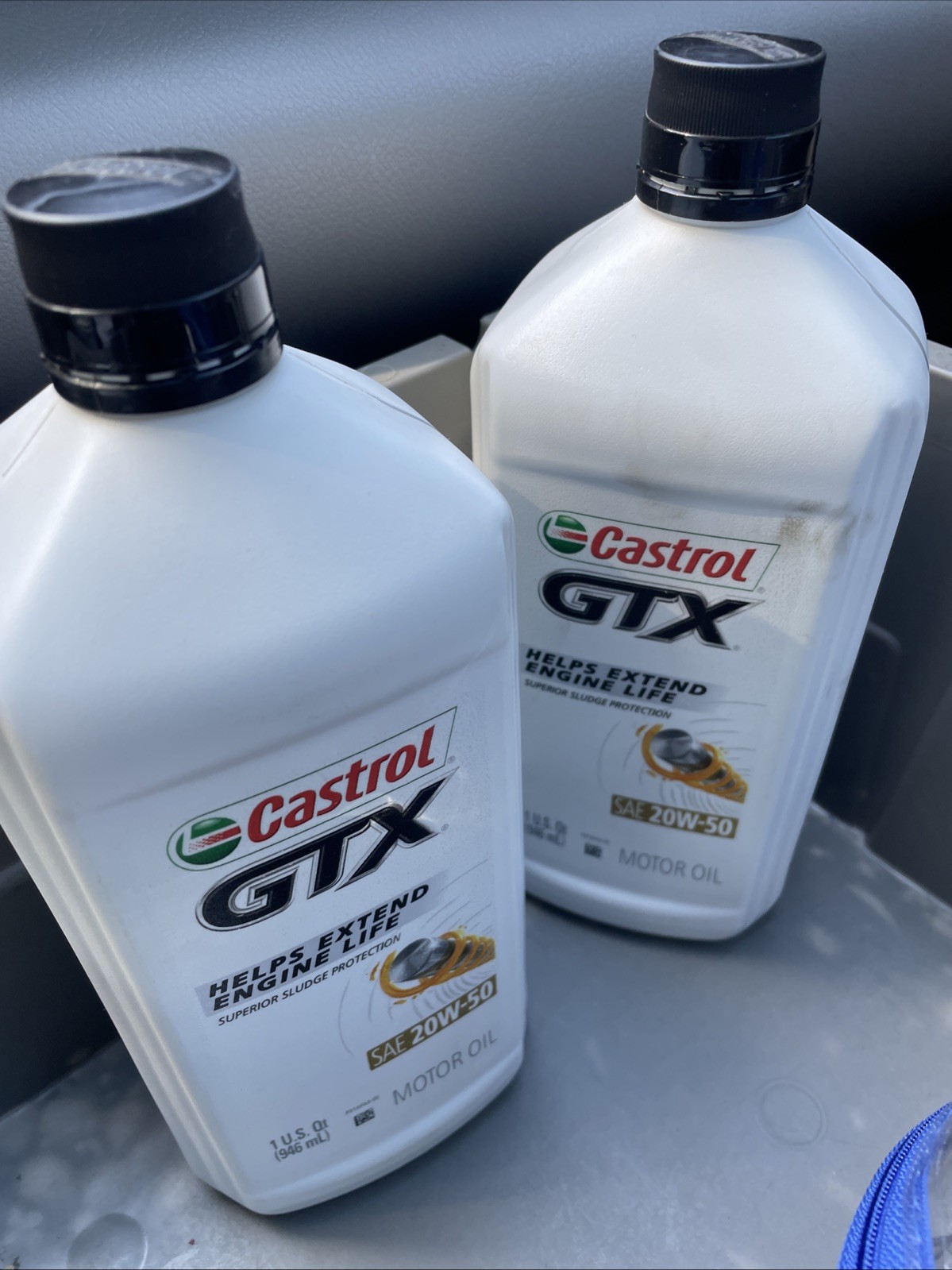 Castrol GTX SAE 20W-50 Motor Oil 2 Quart