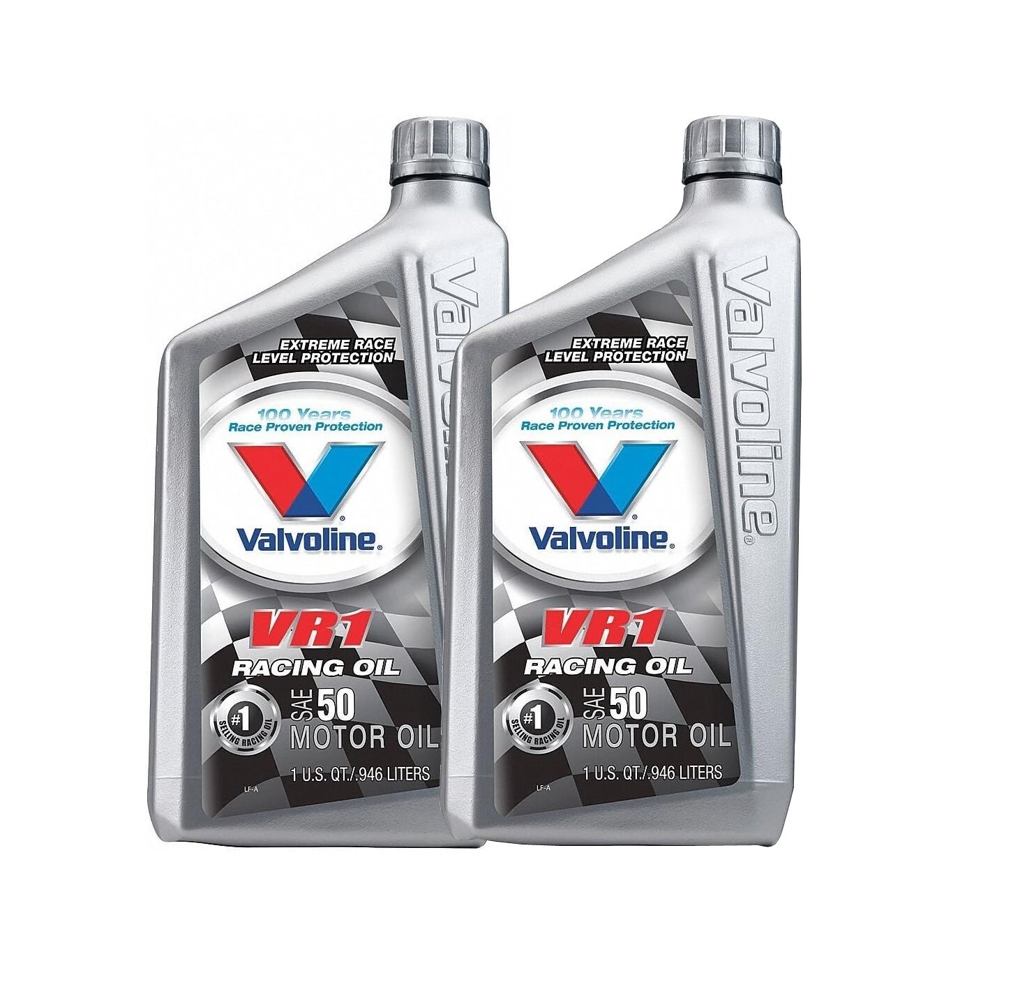 Valvoline 2 Quarts VR1 SAE 50 Racing Motor Oil 2 x 1 Quart