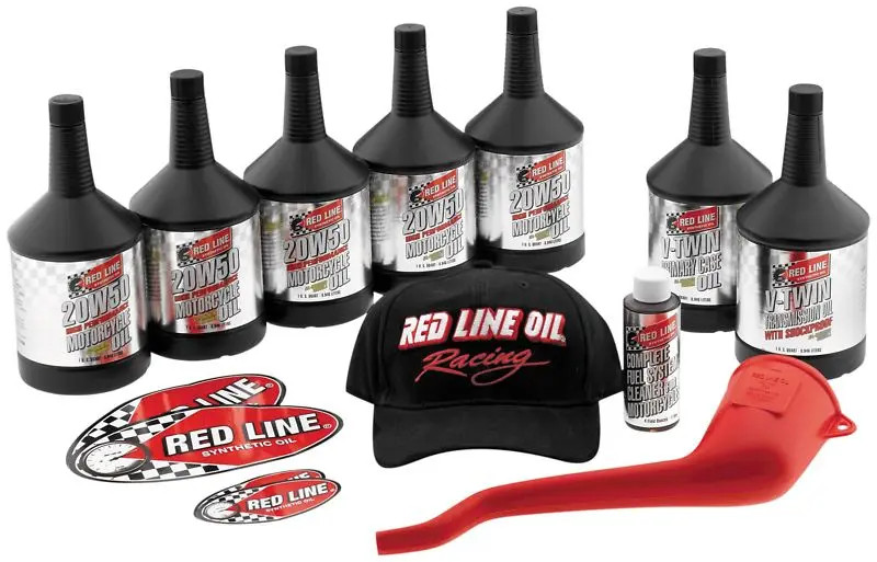 Red Line Oil Powerpack Kit UTV ATV 10W50 Oil Change Fluid Power Pak 90220