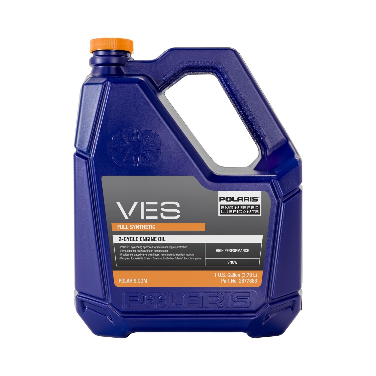 Polaris OEM Snowmobile VES Full Synthetic 2Cycle Oil, For 2Stroke Snowmobiles…