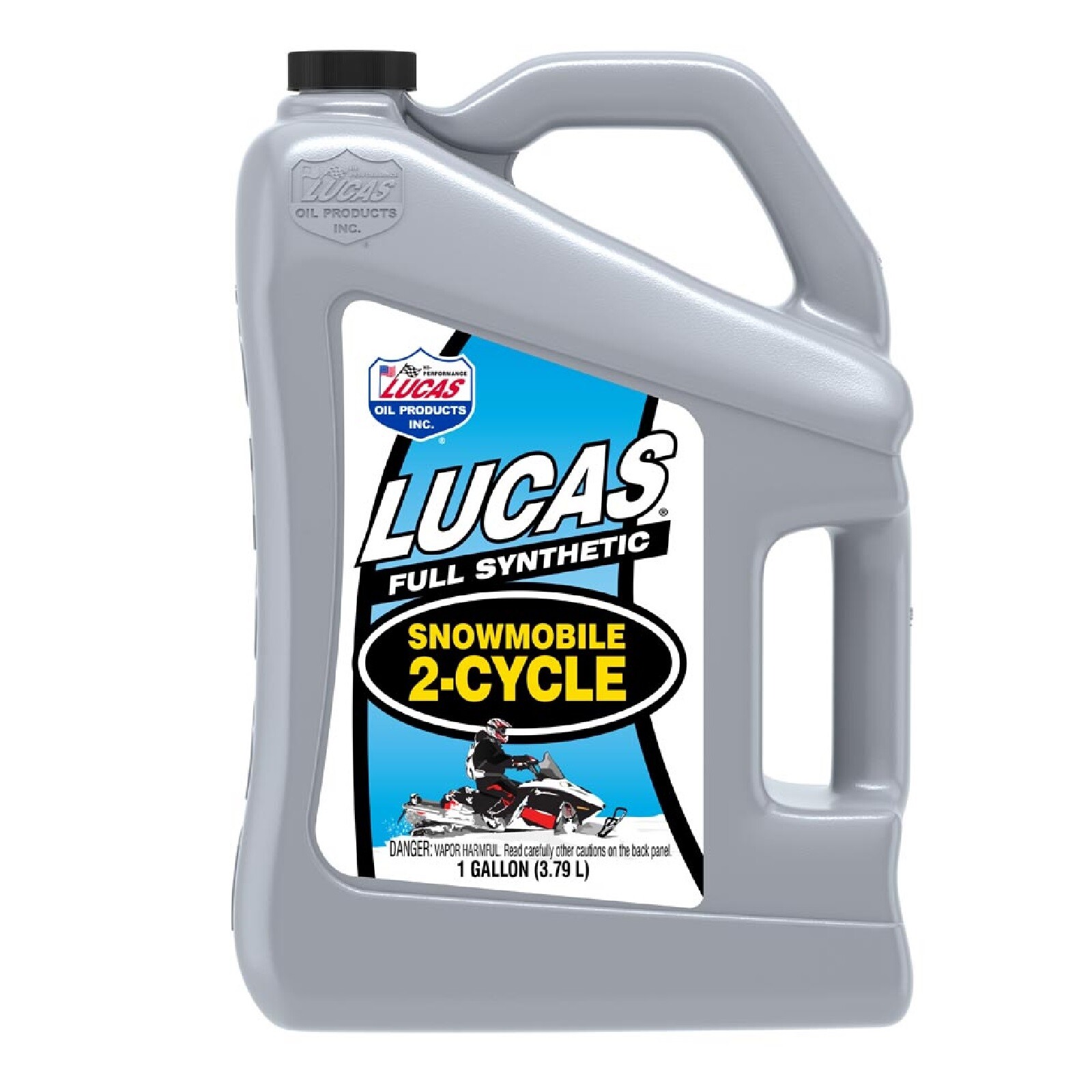 Lucas Oil Fully Synthetic 2-Cycle Snowmobile Oil 1 Gallon Universal Single 10847
