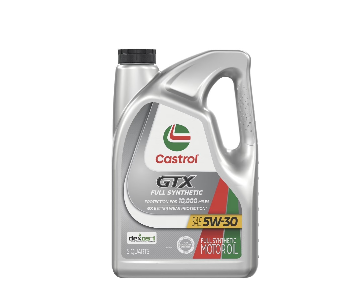 Castrol GTX Full Synthetic 5W-30 Motor Oil 2 Pack 5Qt Each