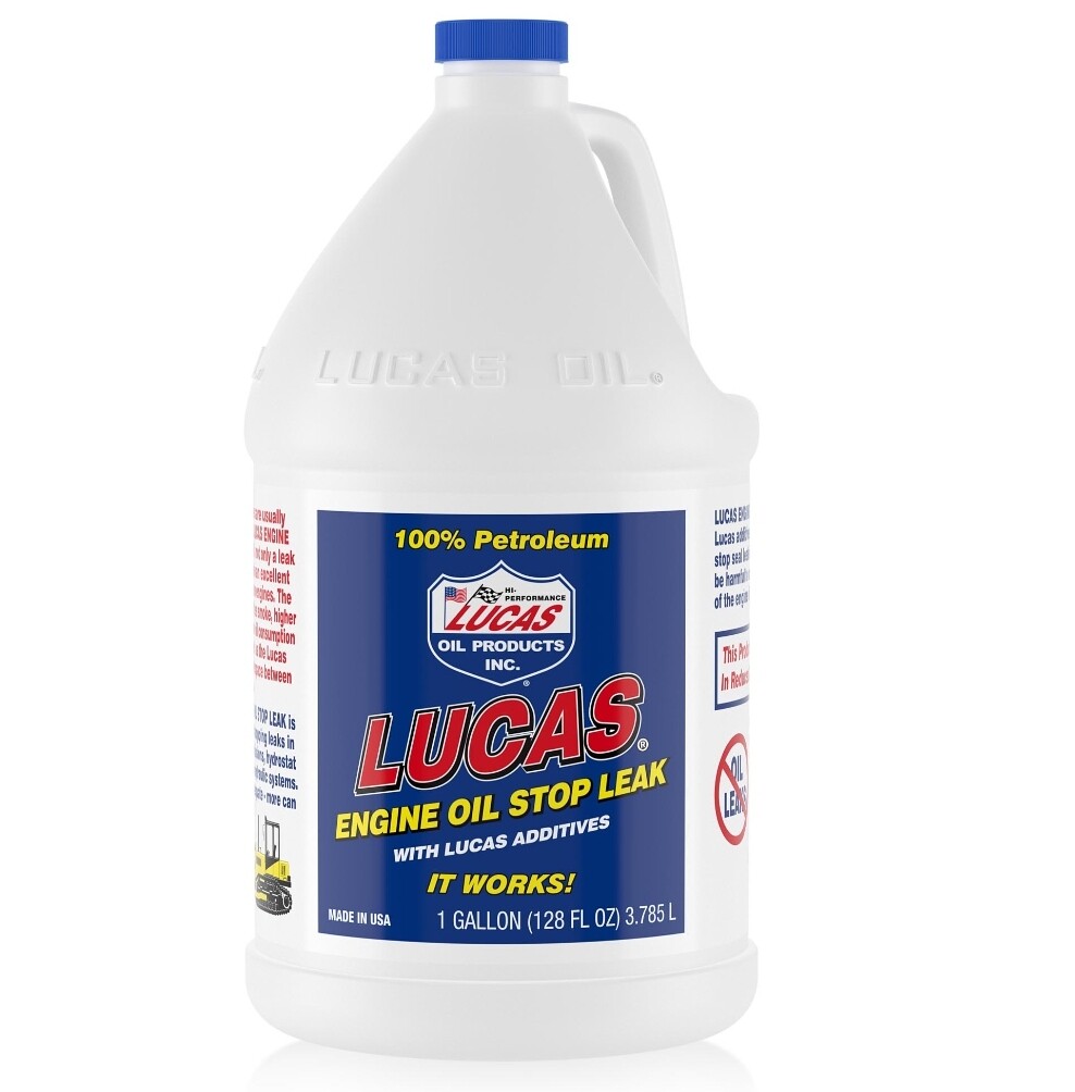 Lucas Oil 10279 Pure Petroleum Engine Oil Stop Leak for Gas/Diesel 1 Gallon