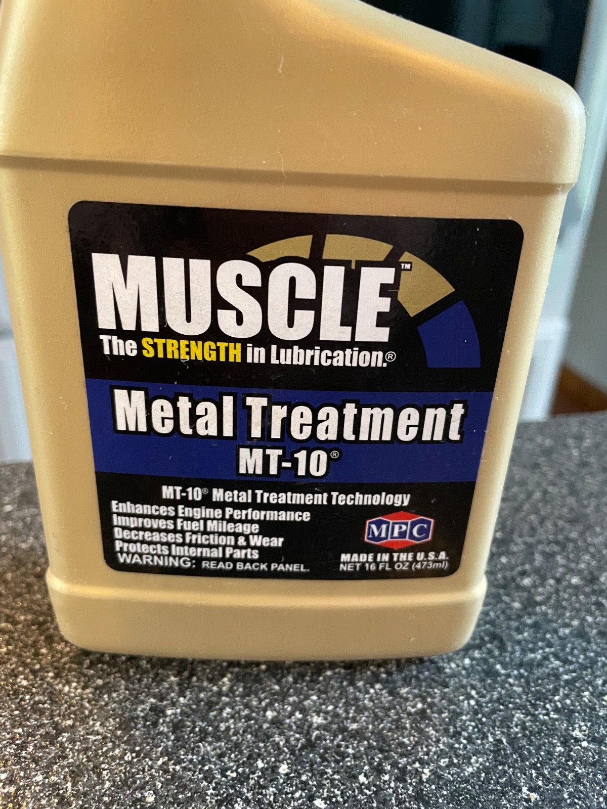 NOS Muscle Metal Treatment MT-10, 16 FL OZ MT-10-16 Bottle