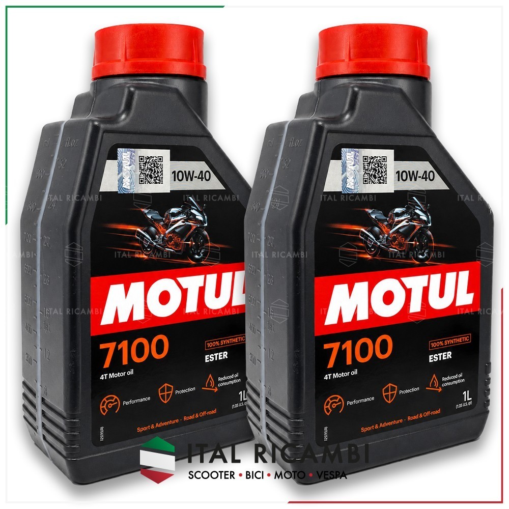 2 LITERS MOTOR OIL SCOOTER MOTUL 7100 10W 40 4T 100% SYNTHETIC