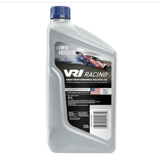 Valvoline VR1 Racing Synthetic SAE 20W-50 Motor Oil 1 QT, Case of 6, (A19.5)….