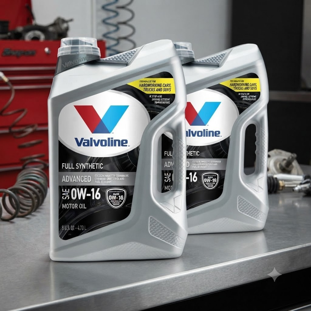SALE- 3 PACK- VALVOLINE 878399 Advanced Protection Full Synthetic SAE 0W-16; 5Qt