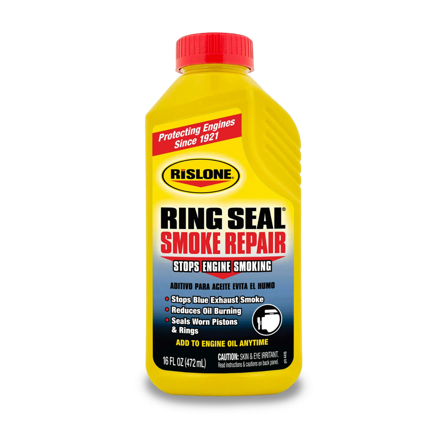 (2 PACK) Rislone Ring Seal Smoke Repair Additive, Stops Engine Smoking – 16 Oz