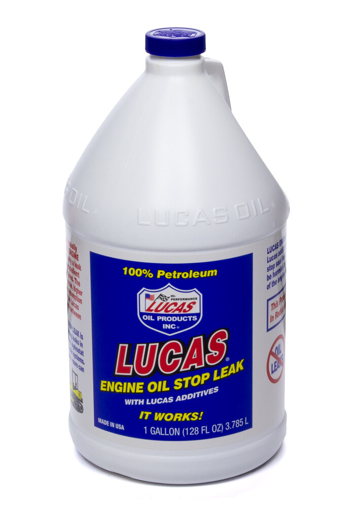 Lucas Oil 10279 Pure Petroleum Engine Oil Stop Leak for Gas/Diesel 1Gal/3.785L