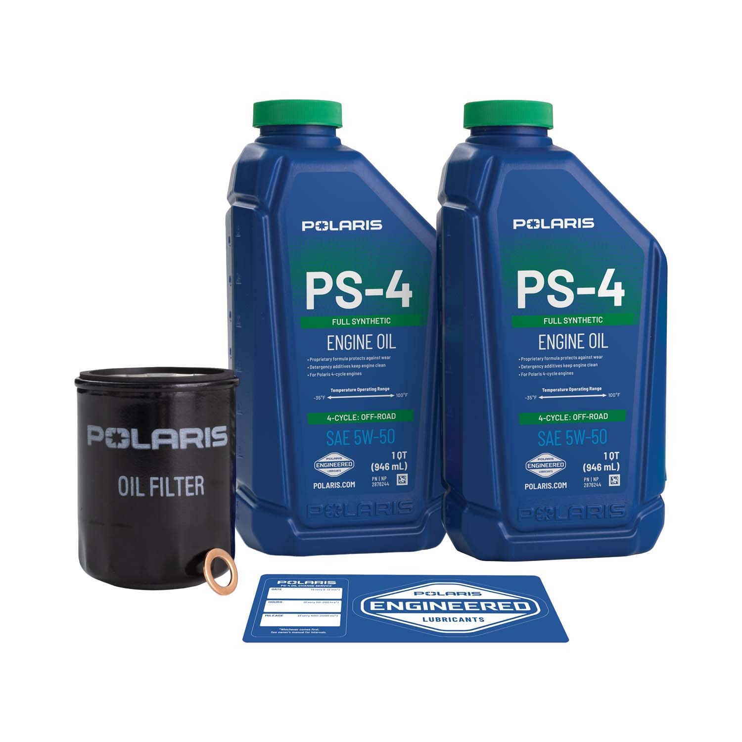 Polaris Full Synthetic Oil Change Kit, 2202166