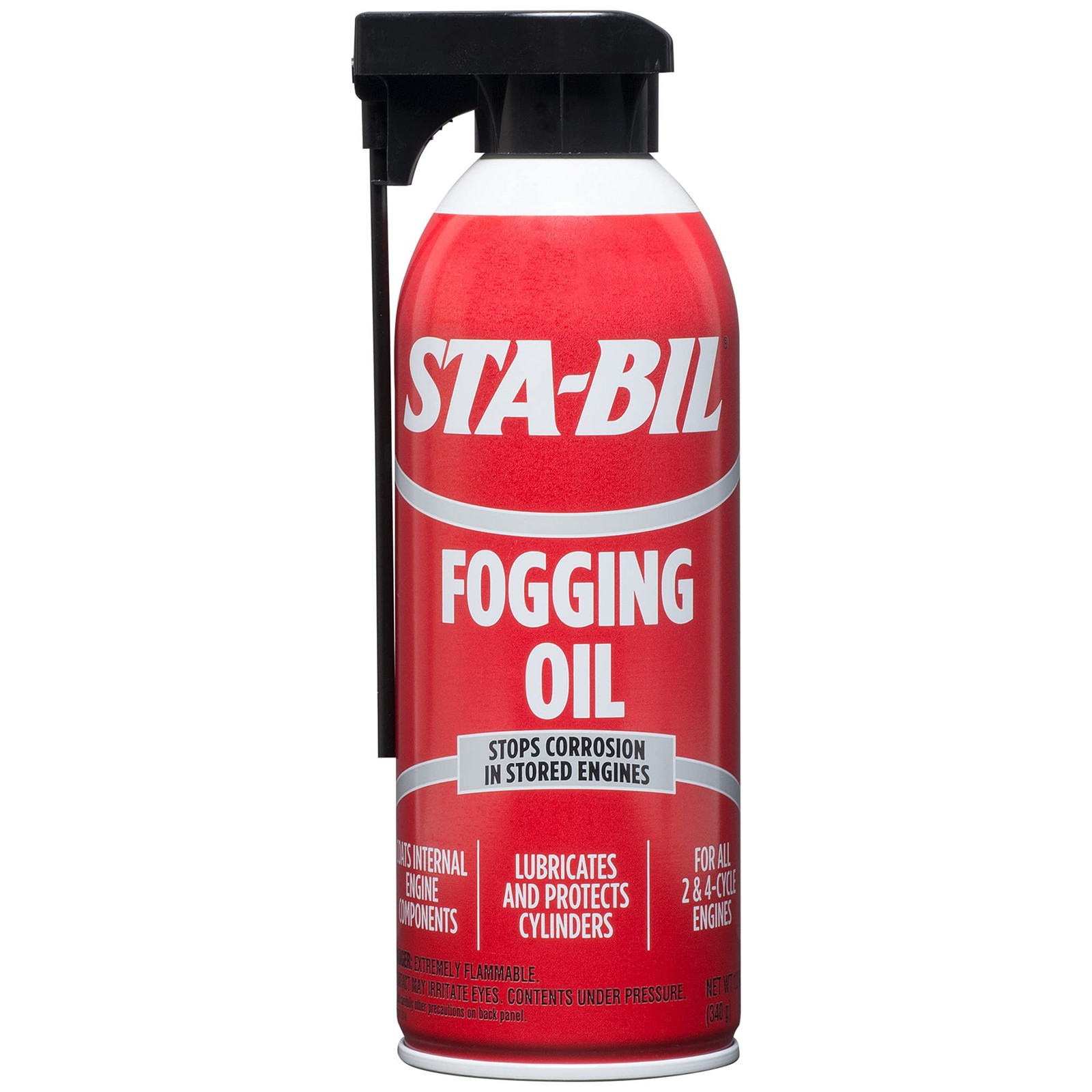 STA-BIL 12 oz Fogging Oil for 2- and 4-Cycle Internal Engine Storage Protection