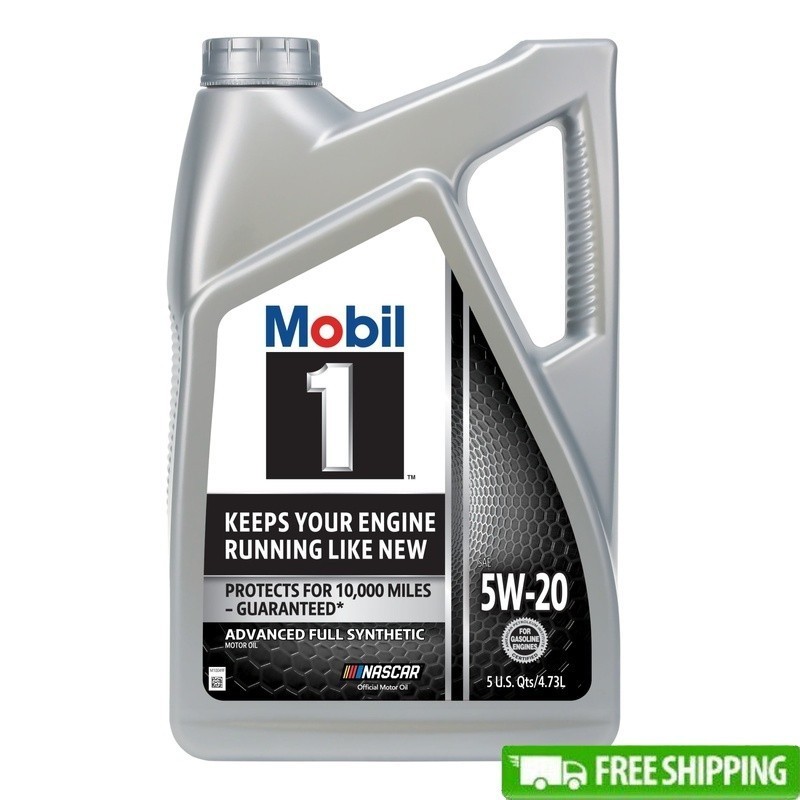 Advanced Full Synthetic Motor Oil 5W20 Engine Protection 10000 Miles Life New