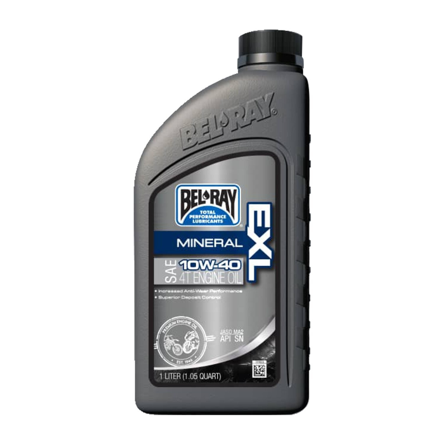 Bel-Ray EXL Mineral 4T 10W-40 Engine Oil. 1L