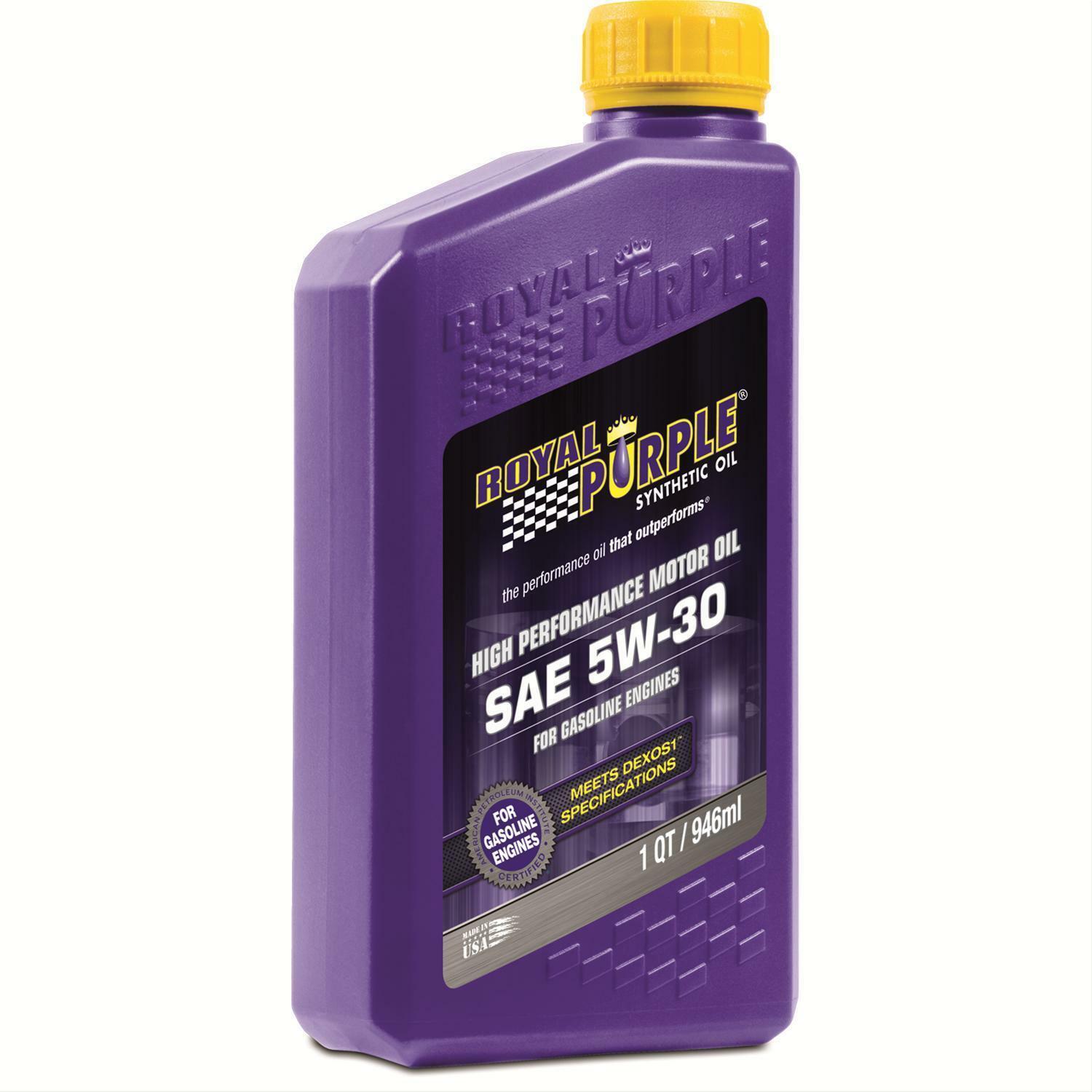 Royal Purple Multi-Grade Synthetic SAE 5W30 Motor Oil 1 Quart # 01530
