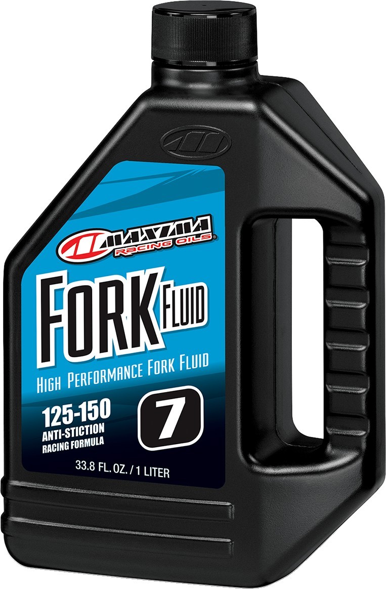 Maxima 59901-7 125/150 Grade 7WT Zero Drag Formula Racing Fork Fluid 1 Liter