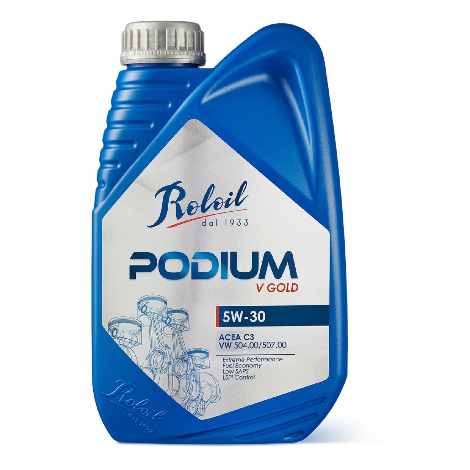 5w30 ROLOIL Podium V Gold Engine Oil for Volkswagen BMW MB