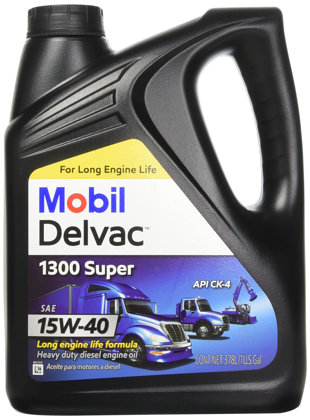 Mobil 1 112786 15W-40 Delvac 1300 Super Motor Oil – 1 Gallon
